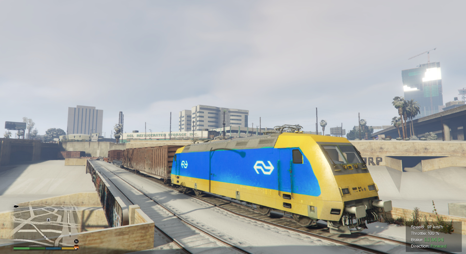 Dutch Cargo Train Texture GTA5 Mods